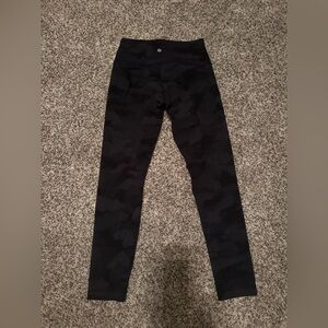Lululemon Align Dark Camouflage Leggings